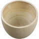 Aster Travertine Look Outdoor Planter